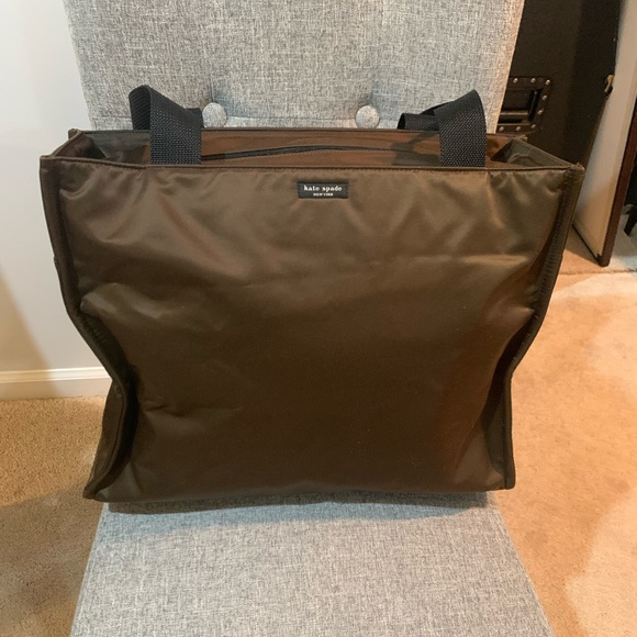 Kate Spade Zippered Vinyl Tote XL